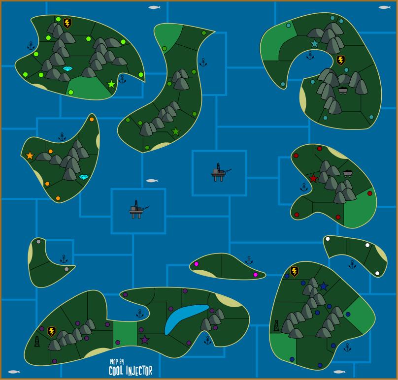 the map